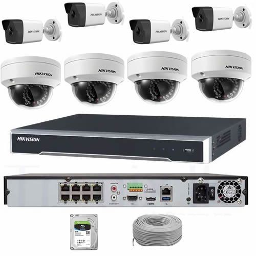 HIKvision NVR 8 Channel Full Kit