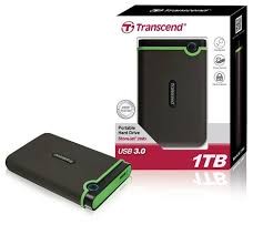 Transcend 1TB Storejet External Hard Disk