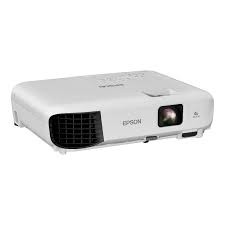 Epson EB-E01 XGA 3LCD Projector 3300 Lumens Easy Alignment Portable XGA Projector HDMI VGA Button Control High Quality Bright Images Up to 18 years Lamp Life